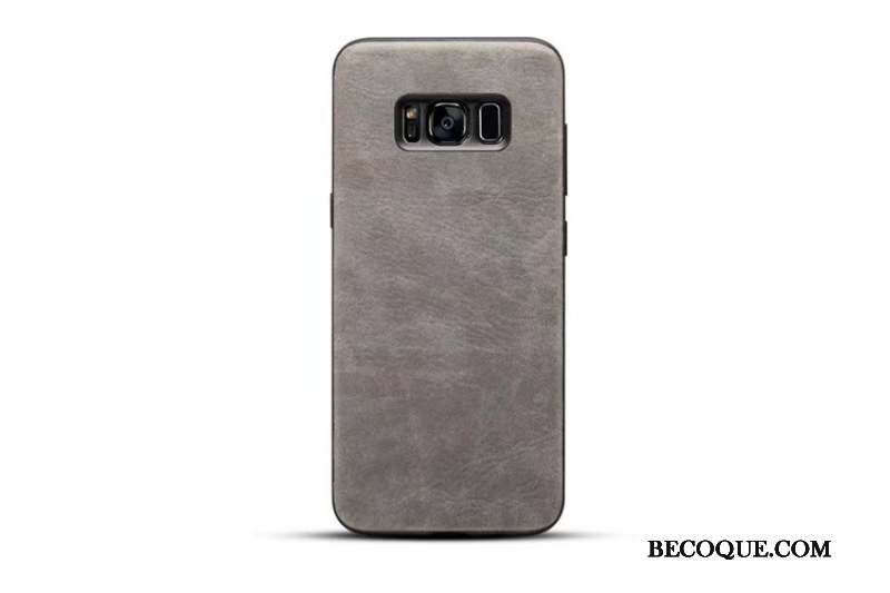 Samsung Galaxy S8 Coque Protection Cuir Fluide Doux Étui Téléphone Portable Modèle Fleurie