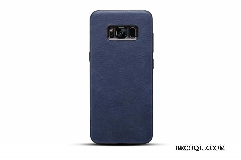 Samsung Galaxy S8 Coque Protection Cuir Fluide Doux Étui Téléphone Portable Modèle Fleurie