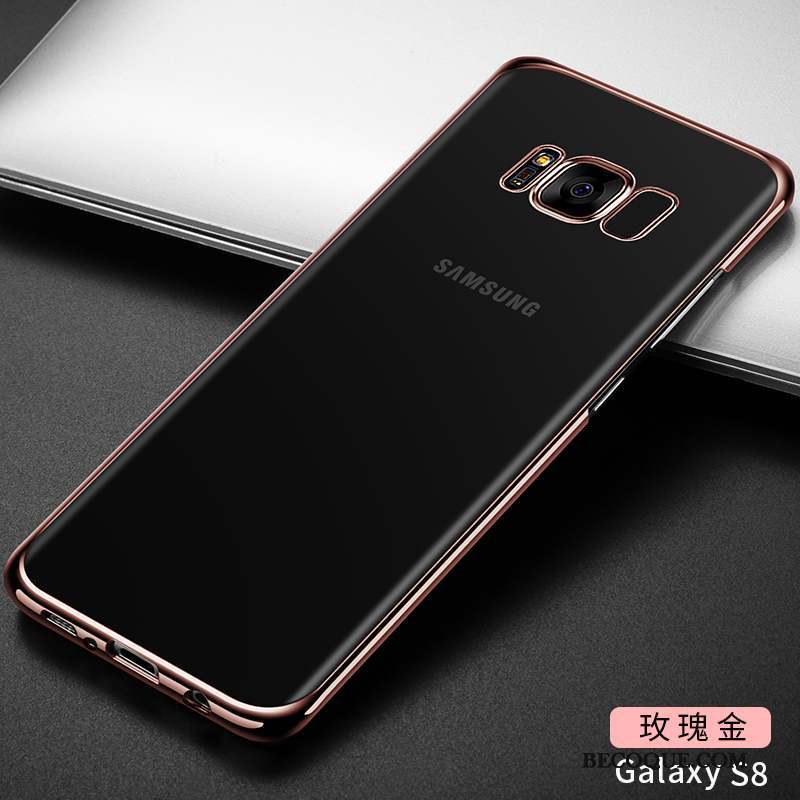 Samsung Galaxy S8 Coque Tendance Difficile Incassable Transparent Protection Étui