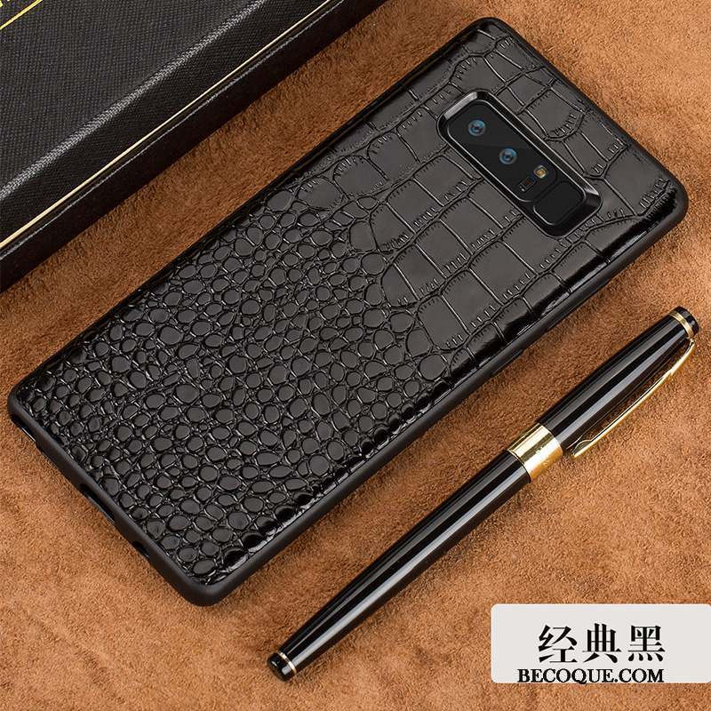 Samsung Galaxy S8+ Coque Étui Tout Compris Protection Business Noir Créatif