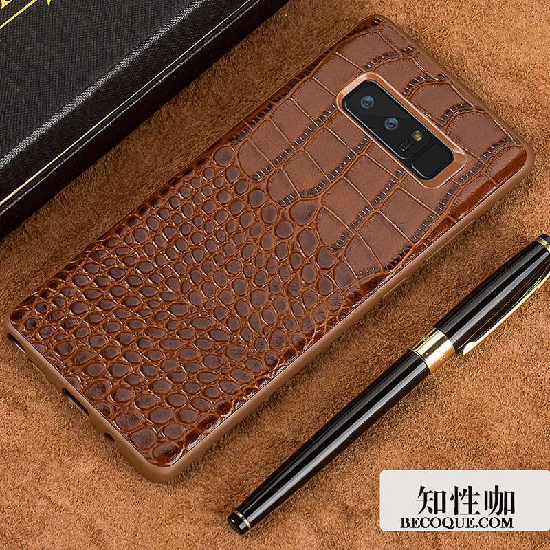 Samsung Galaxy S8+ Coque Étui Tout Compris Protection Business Noir Créatif