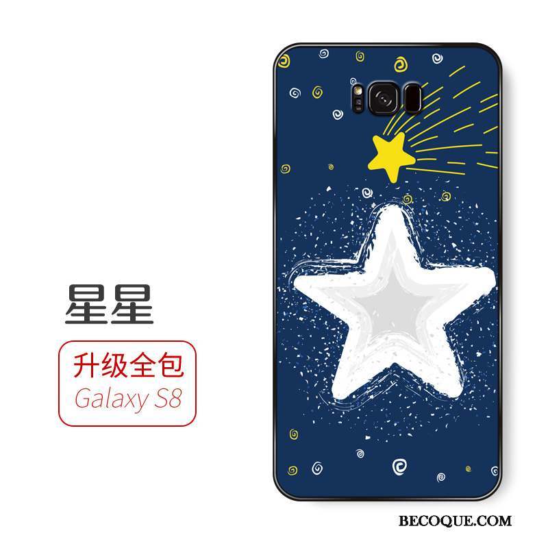 Samsung Galaxy S8 Dessin Animé Silicone Étui Protection Coque De Téléphone Ornements Suspendus