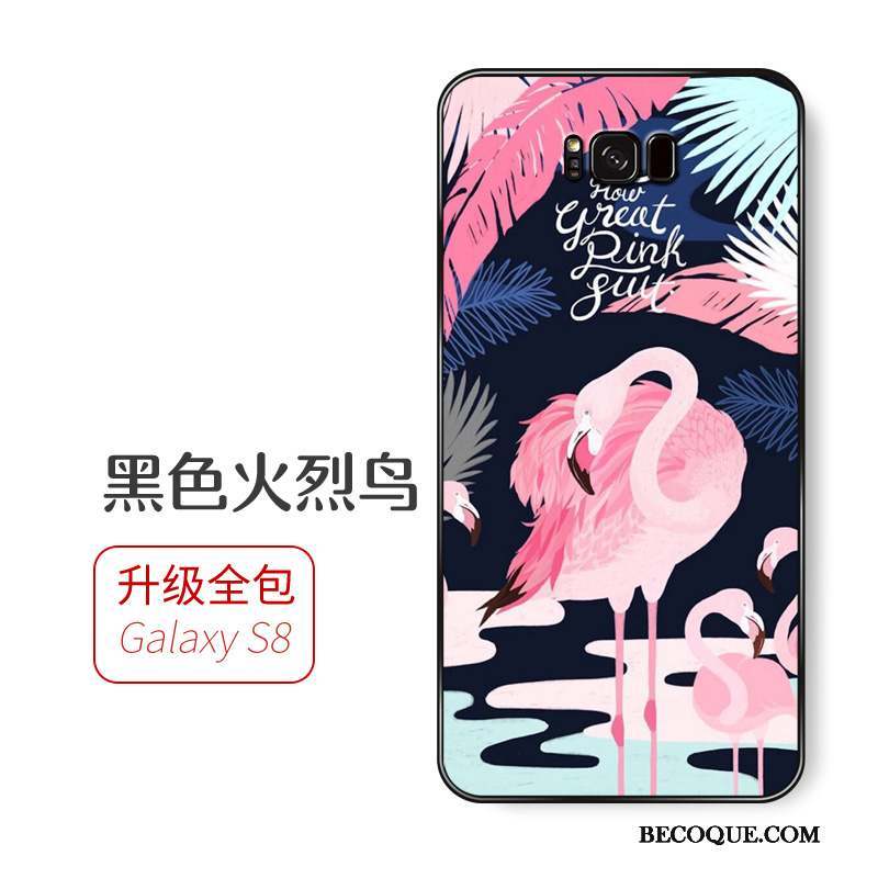 Samsung Galaxy S8 Dessin Animé Silicone Étui Protection Coque De Téléphone Ornements Suspendus