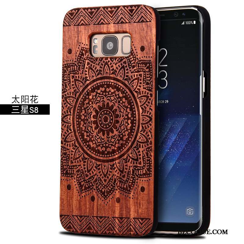 Samsung Galaxy S8 Difficile Rouge Incassable Coque Personnalité Totem