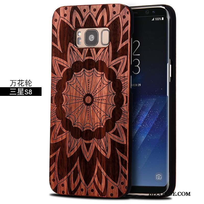 Samsung Galaxy S8 Difficile Rouge Incassable Coque Personnalité Totem