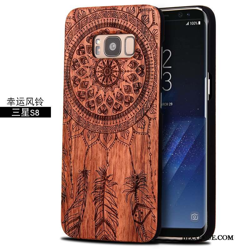 Samsung Galaxy S8 Difficile Rouge Incassable Coque Personnalité Totem