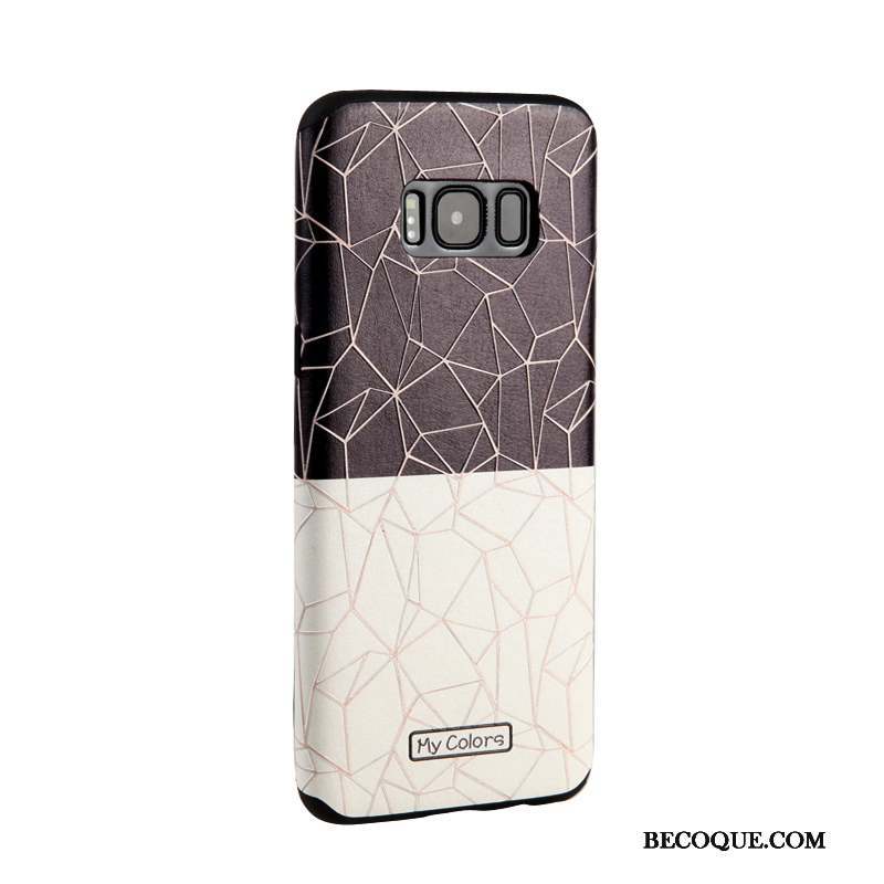 Samsung Galaxy S8 Fluide Doux Protection Gaufrage Étui Dessin Animé Coque De Téléphone