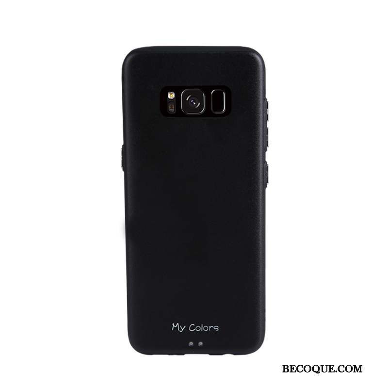 Samsung Galaxy S8 Fluide Doux Protection Similicuir Coque De Téléphone Étui Rouge