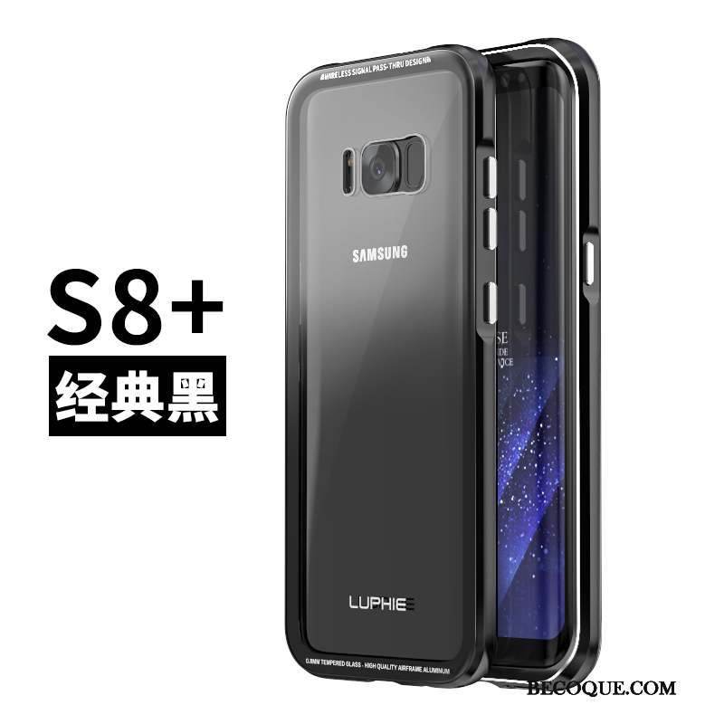 Samsung Galaxy S8+ Incassable Border Téléphone Portable Protection Métal Coque