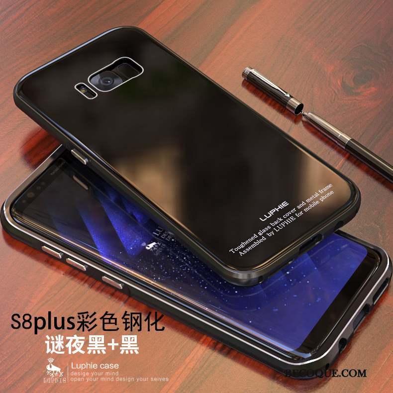Samsung Galaxy S8+ Incassable Border Téléphone Portable Protection Métal Coque