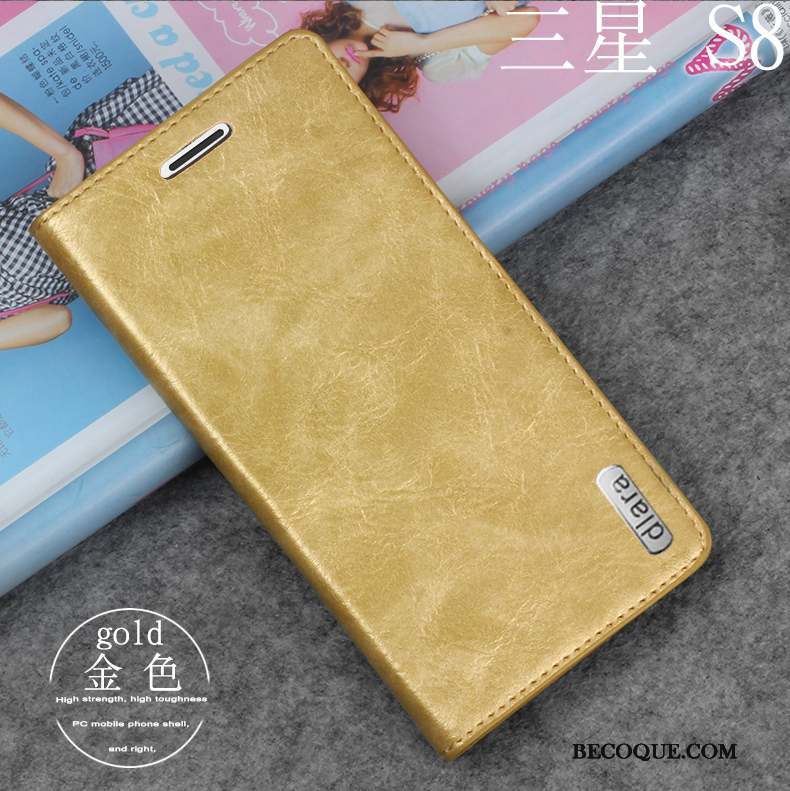 Samsung Galaxy S8 Incassable Coque Étui En Cuir Tout Compris De Téléphone Fluide Doux