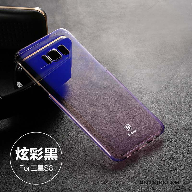 Samsung Galaxy S8 Incassable Haute Bleu Coque De Téléphone Difficile