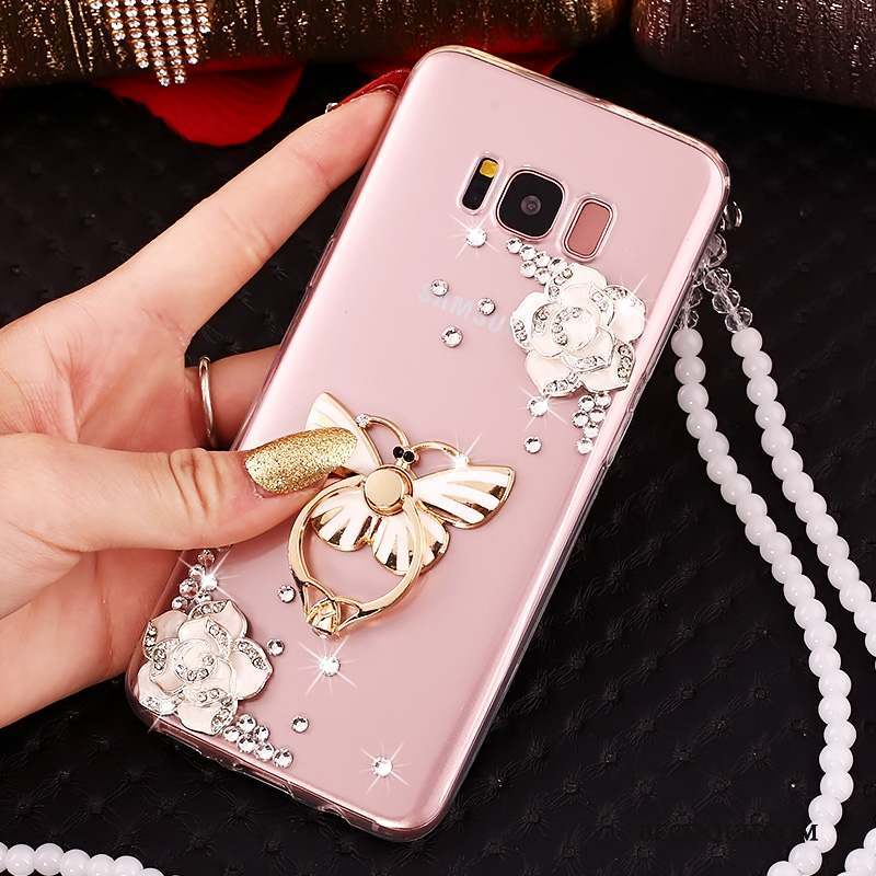 Samsung Galaxy S8+ Incassable Protection Coque Étui De Téléphone Rose