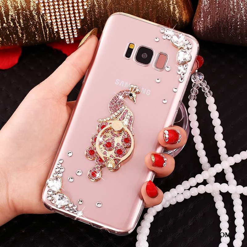 Samsung Galaxy S8+ Incassable Protection Coque Étui De Téléphone Rose