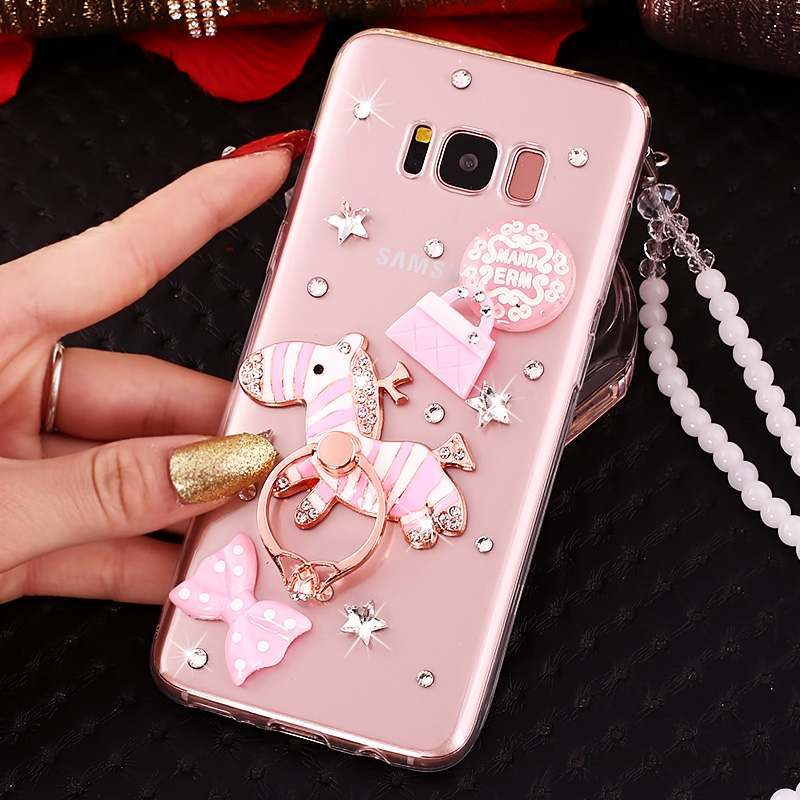 Samsung Galaxy S8+ Incassable Protection Coque Étui De Téléphone Rose