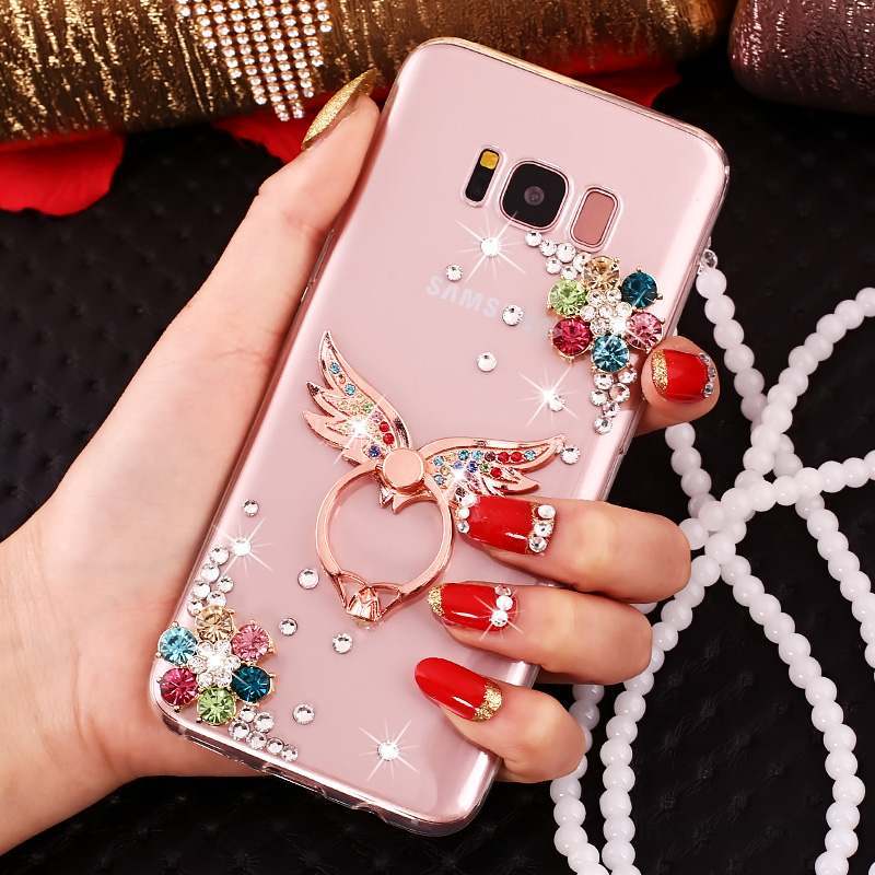 Samsung Galaxy S8+ Incassable Protection Coque Étui De Téléphone Rose