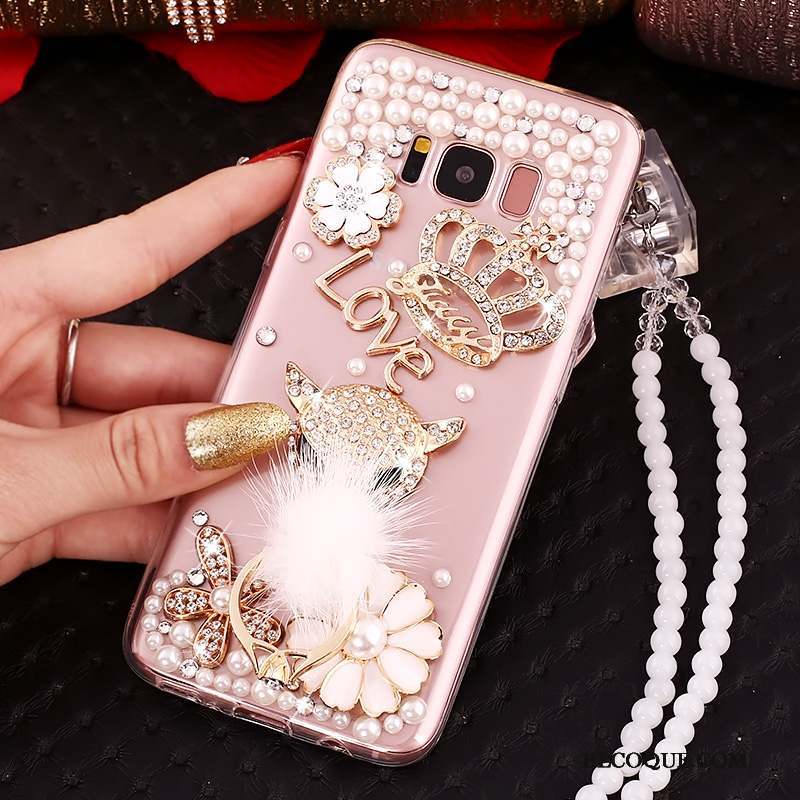 Samsung Galaxy S8+ Incassable Protection Coque Étui De Téléphone Rose