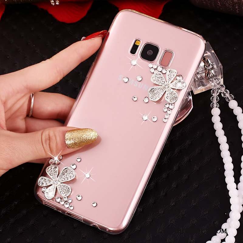 Samsung Galaxy S8+ Incassable Protection Coque Étui De Téléphone Rose