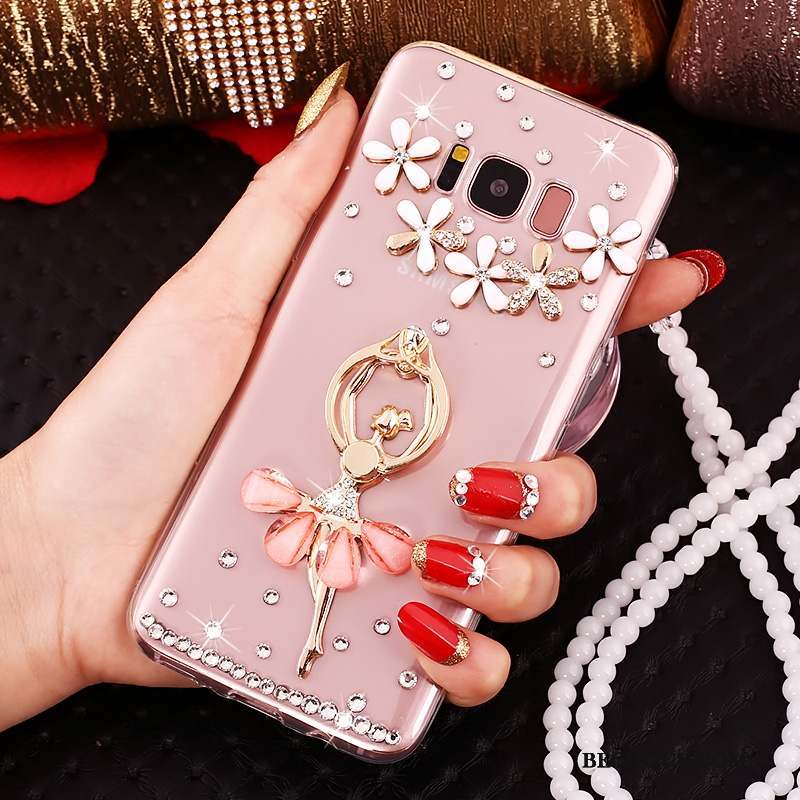 Samsung Galaxy S8+ Incassable Protection Coque Étui De Téléphone Rose