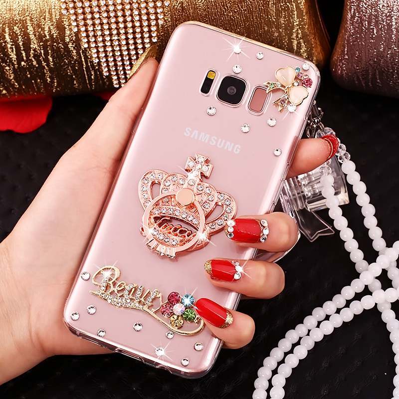 Samsung Galaxy S8+ Incassable Protection Coque Étui De Téléphone Rose