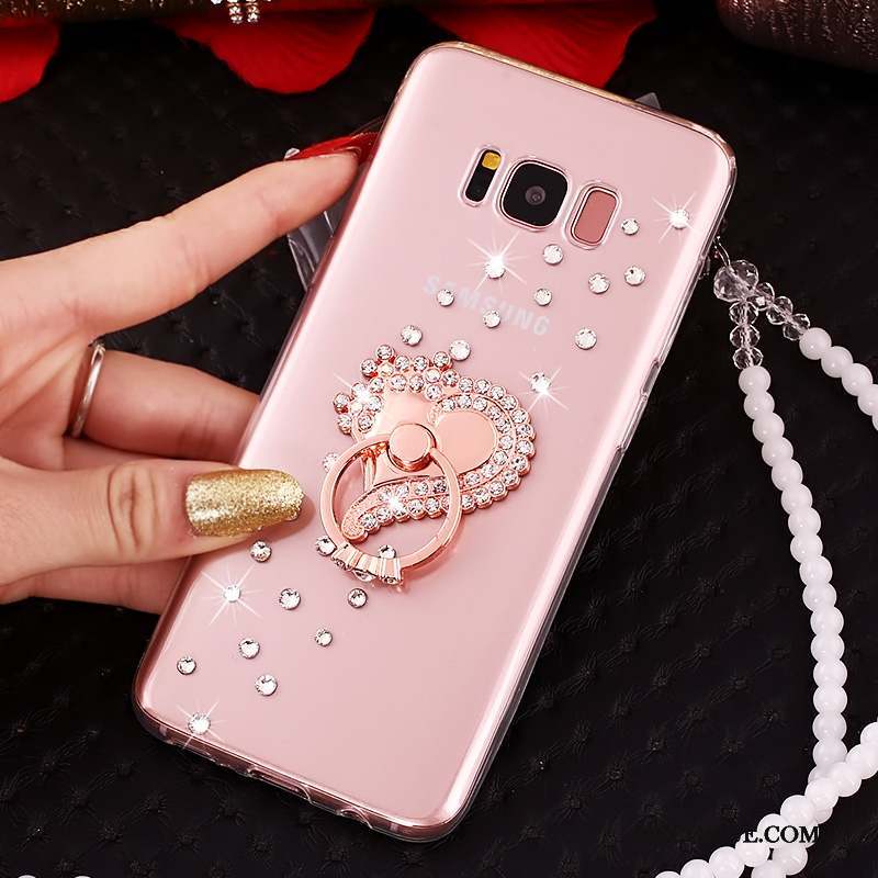 Samsung Galaxy S8+ Incassable Protection Coque Étui De Téléphone Rose