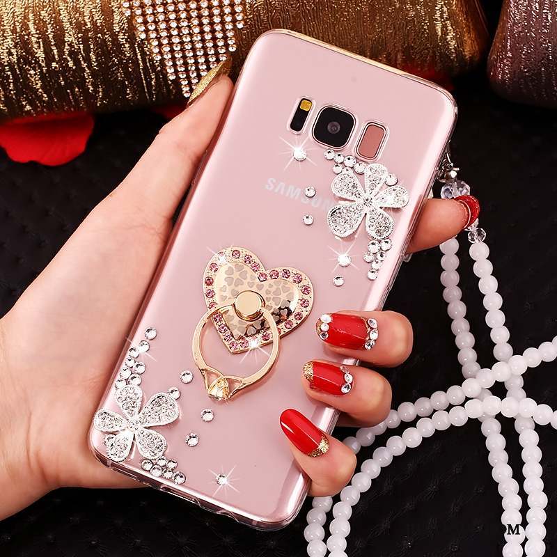 Samsung Galaxy S8+ Incassable Protection Coque Étui De Téléphone Rose