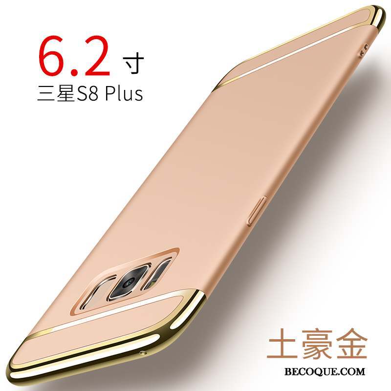 Samsung Galaxy S8+ Incassable Étui Protection Rose Coque De Téléphone