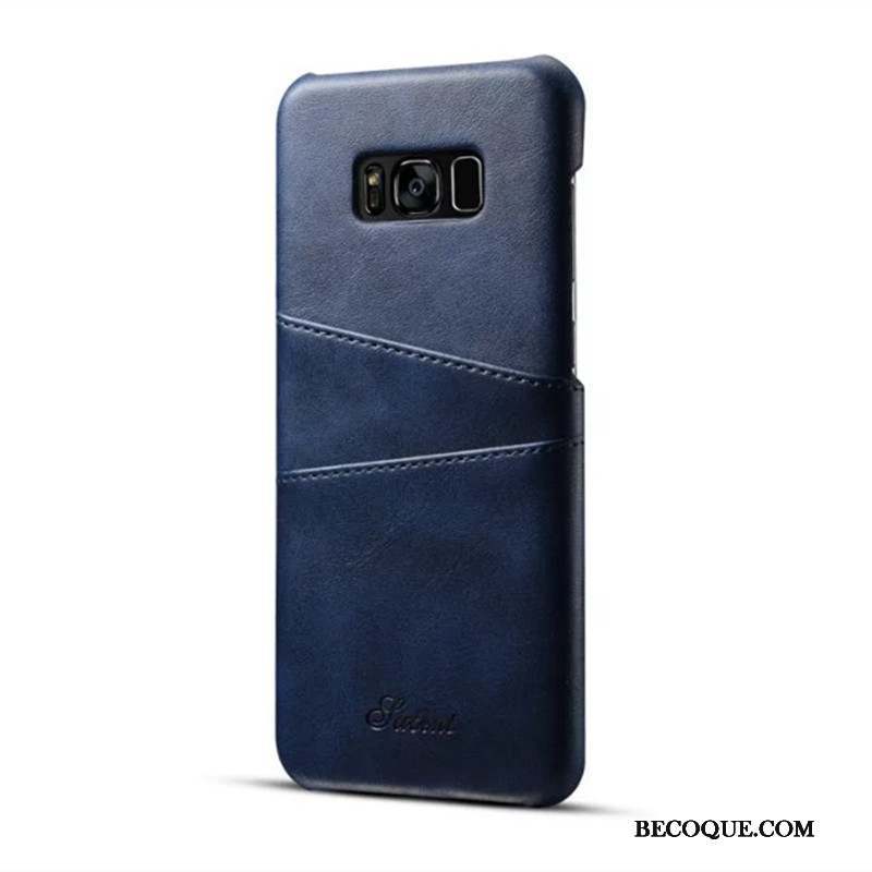 Samsung Galaxy S8 Jaune Étui Protection Étui En Cuir Incassable Coque De Téléphone