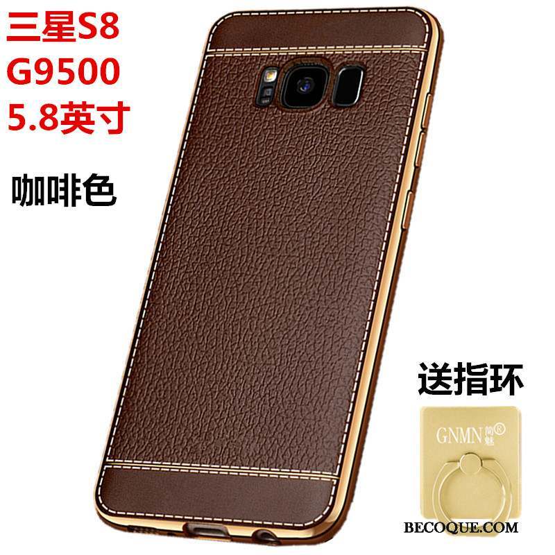 Samsung Galaxy S8 Modèle Fleurie Étui Coque De Téléphone Silicone Protection Fluide Doux