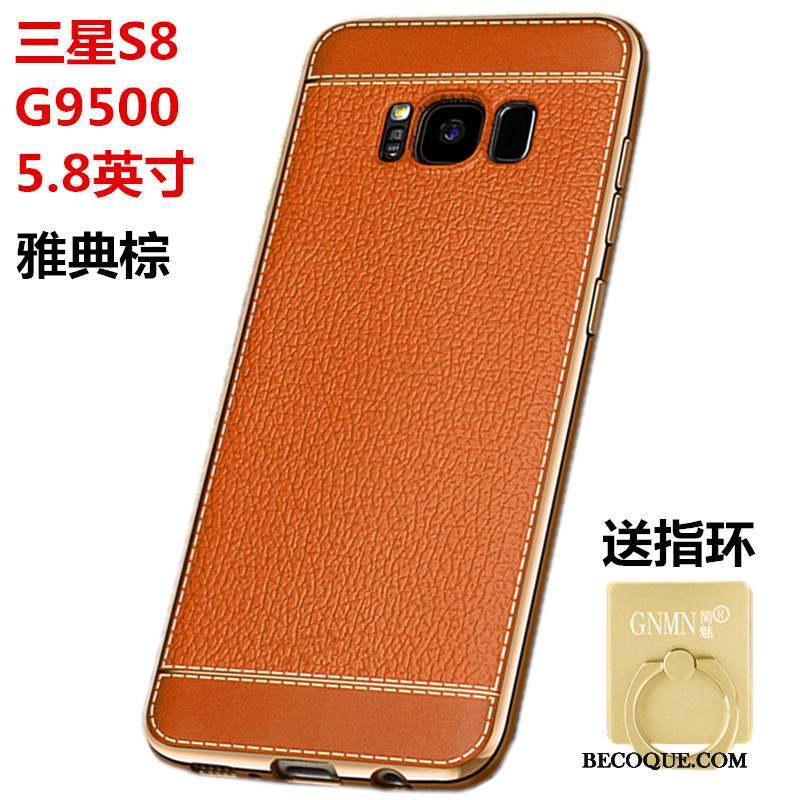 Samsung Galaxy S8 Modèle Fleurie Étui Coque De Téléphone Silicone Protection Fluide Doux