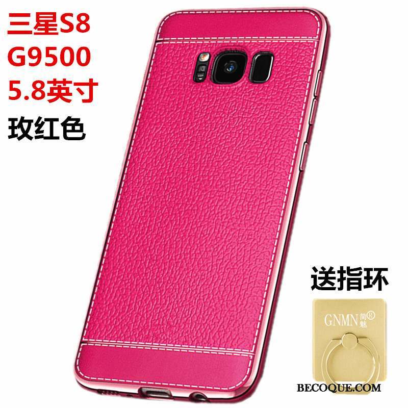 Samsung Galaxy S8 Modèle Fleurie Étui Coque De Téléphone Silicone Protection Fluide Doux