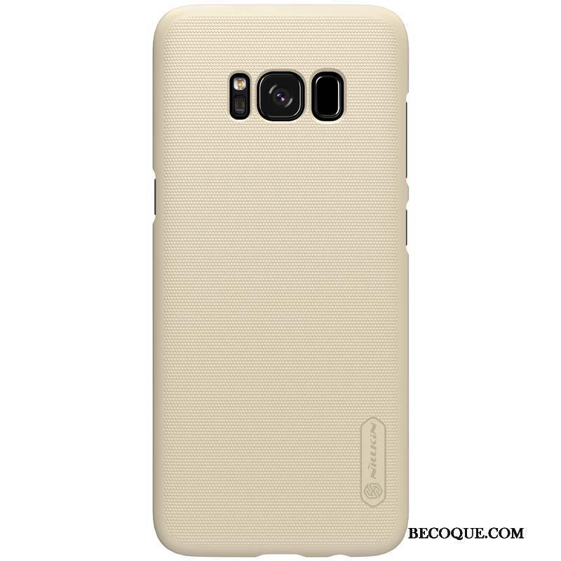 Samsung Galaxy S8+ Multicolore Délavé En Daim Noir Protection Coque De Téléphone