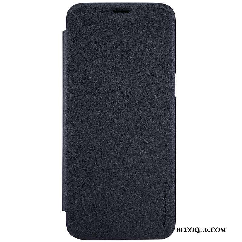 Samsung Galaxy S8+ Or Rouge Étui En Cuir Coque De Téléphone Housse Protection