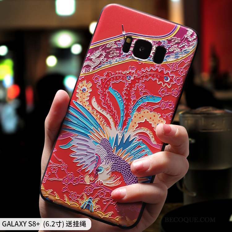 Samsung Galaxy S8+ Personnalité Incassable Créatif Coque De Téléphone Tendance Fluide Doux