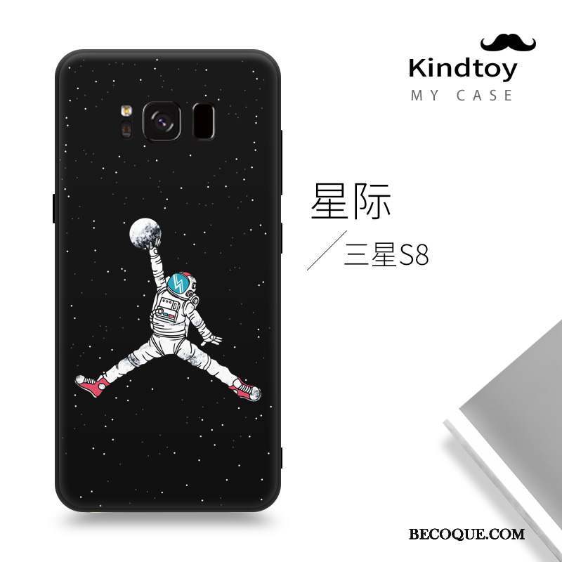 Samsung Galaxy S8 Personnalité Incassable Silicone Marque De Tendance Coque De Téléphone Multicolore