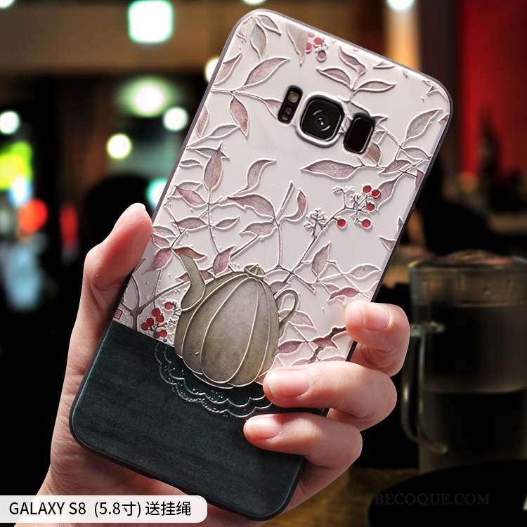 Samsung Galaxy S8+ Personnalité Tout Compris Créatif Style Chinois Coque De Téléphone Incassable