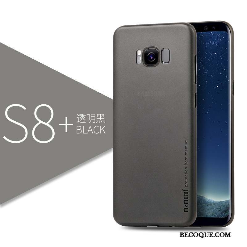 Samsung Galaxy S8+ Protection Coque De Téléphone Délavé En Daim Bleu Très Mince Incassable