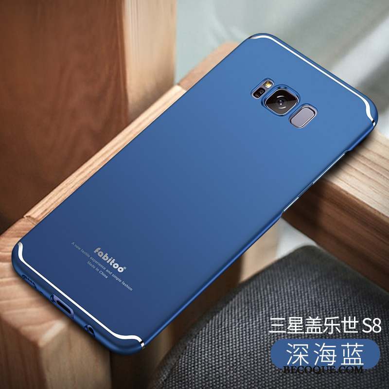 Samsung Galaxy S8 Protection Difficile Étui Incassable Bleu Coque De Téléphone