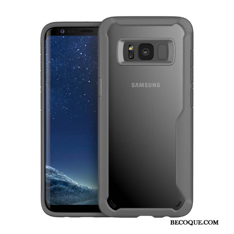 Samsung Galaxy S8 Protection Nouveau Tout Compris Gris Coque De Téléphone Étui