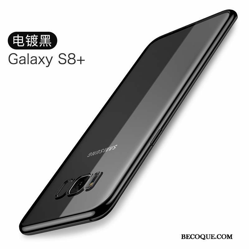 Samsung Galaxy S8+ Tendance Très Mince Silicone Fluide Doux Coque De Téléphone Placage