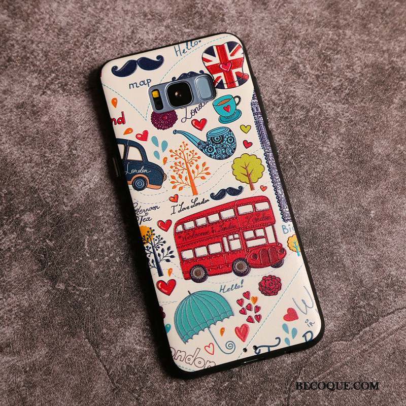 Samsung Galaxy S8+ Tout Compris Créatif Tendance Multicolore Incassable Coque