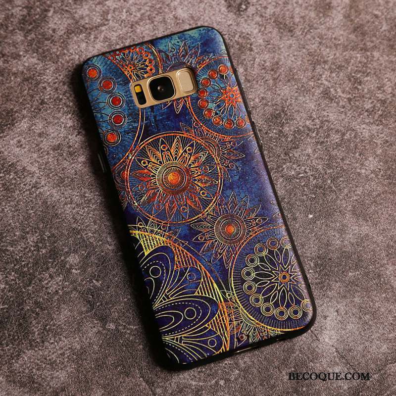 Samsung Galaxy S8+ Tout Compris Créatif Tendance Multicolore Incassable Coque