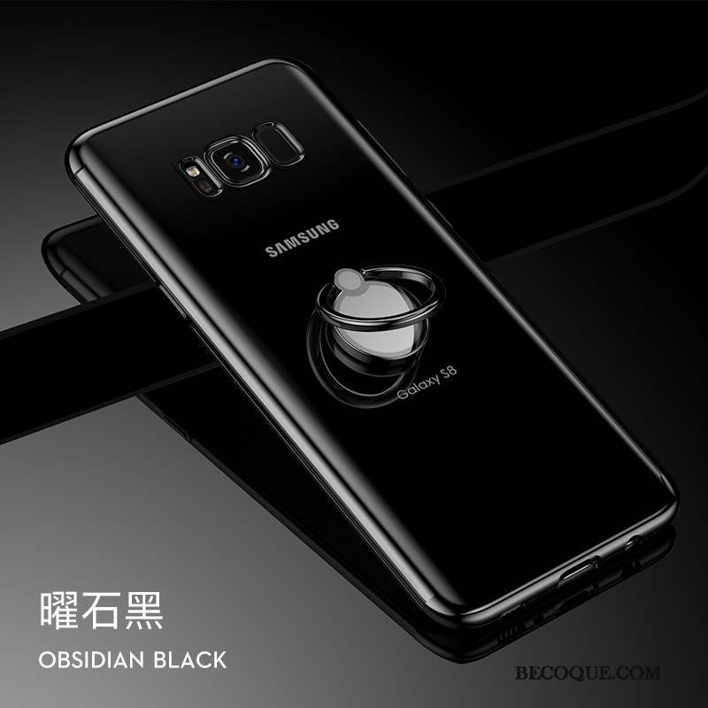 Samsung Galaxy S8 Tout Compris Incassable Créatif Coque De Téléphone Argent Silicone
