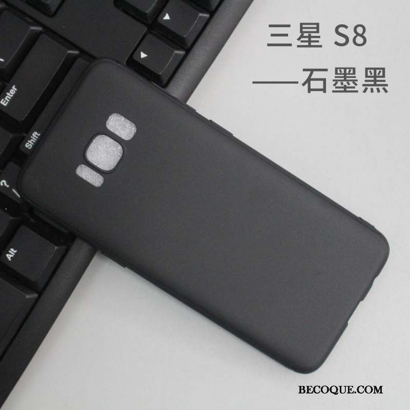 Samsung Galaxy S8 Tout Compris Très Mince Incassable Coque Silicone Rouge