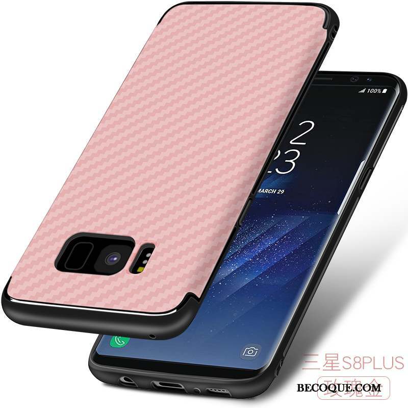 Samsung Galaxy S8+ Étui Coque De Téléphone Modèle Fleurie Ornements Suspendus Fibre Incassable