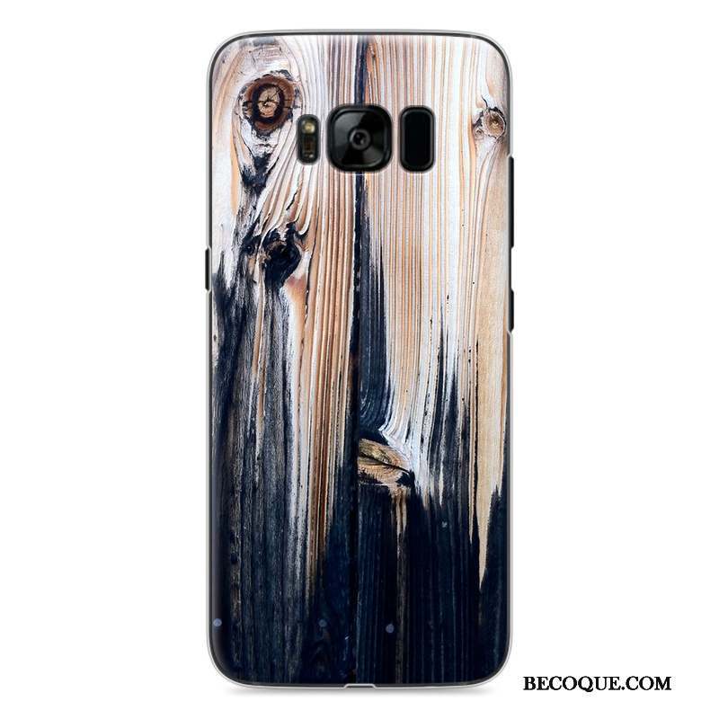 Samsung Galaxy S8 Étui Coque Peinture Protection De Téléphone Gris
