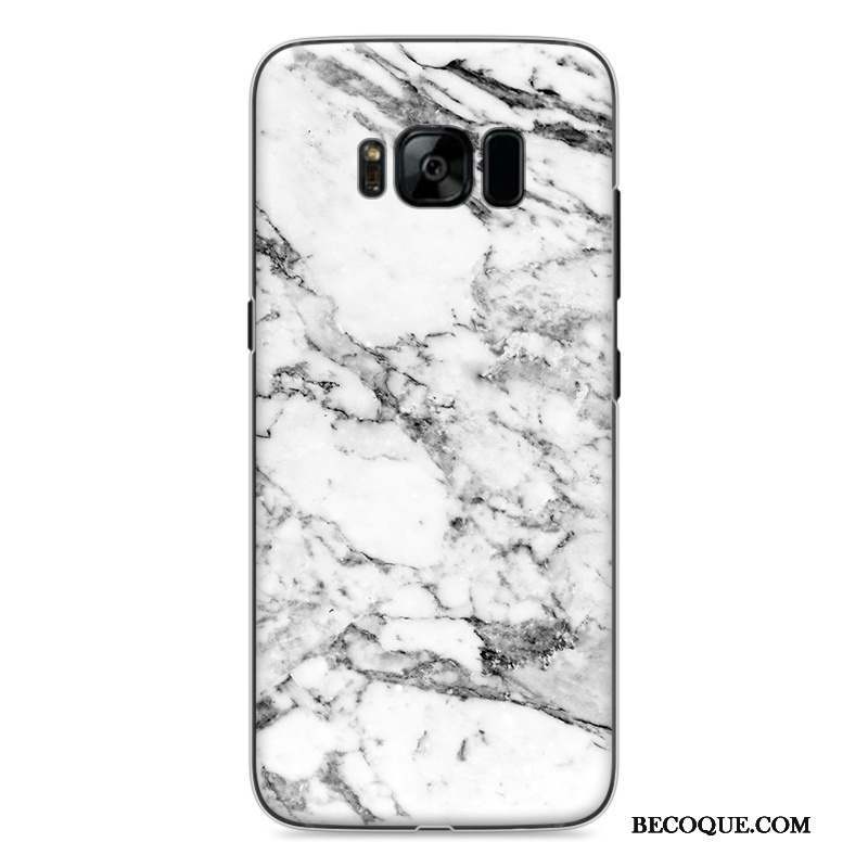 Samsung Galaxy S8 Étui Coque Peinture Protection De Téléphone Gris