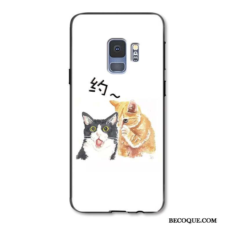 Samsung Galaxy S9 Amoureux Frais Peinture Coque De Téléphone Étui Protection