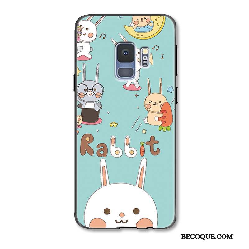 Samsung Galaxy S9+ Coque Chat Charmant Fluide Doux Mode Incassable Dessin Animé