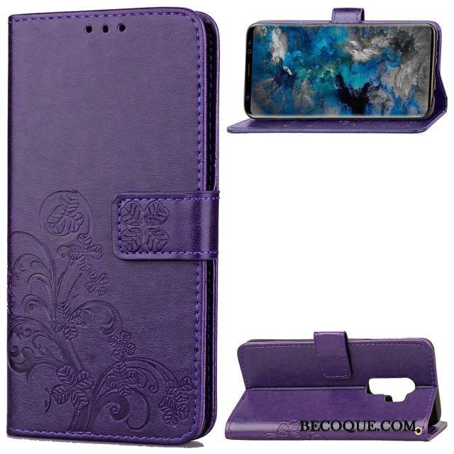 Samsung Galaxy S9+ Coque Créatif Housse Étui Incassable Silicone Protection